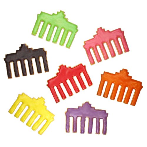 Brandenburger Tor Souvenir & Ausstechform in rot - 5