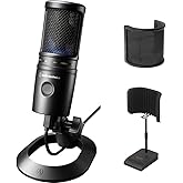Audio-Technica 2020USB-X Cardioid Condenser USB Microphone Black