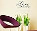 Produktbild wandaufkleber 3d schlafzimmer Wall Sticker Quotes Love Mkes Life Complete Home Decoration Home Decor