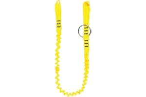 SAFETYLIFTINGEAR G-Force Arborist Fall Arrest Tool Safety Elasticated Lanyard for Power Tools, WLL 50kg (AY053)