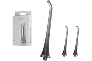 ‎ZAHNHELD Zahnheld® Ersatzdüsen Basic für Munddusche Aquadent (3 Stück, schwarz)