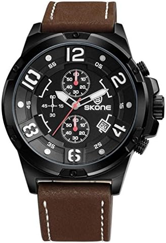 LLW Belt Watches Versatile calendar display alloy waterproof watch, 003