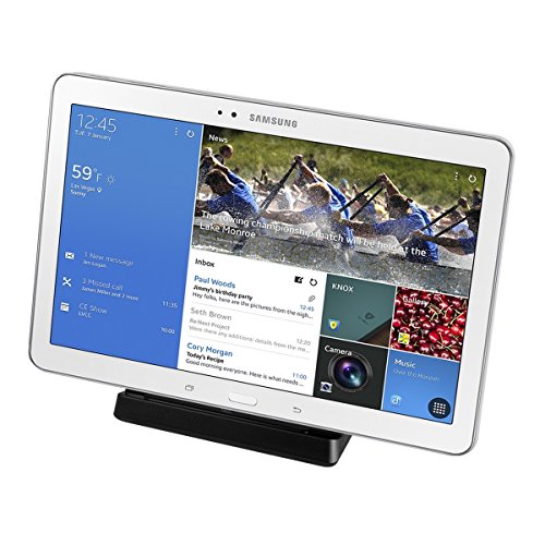 kwmobile Micro USB Dockingstation für Samsung Galaxy Tab Pro 10.1 T520 / T525 – Ladestation Mikro USB Ladekabel Ladehalterung in Schwarz - 5