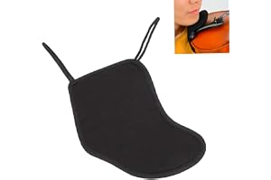 Skydd för fiolhaksäck, violin axeln Rest Flannelette Pad Violin Chin Rest Pad skydd, perfekt för studenter