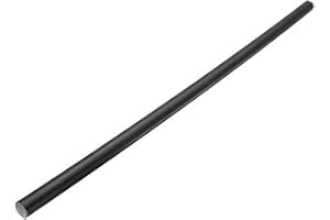 EsportsMJJ Nylon Rods 12mm Diameter Black Engineering Round Bar 100/200/300/400/600mm - 300mm