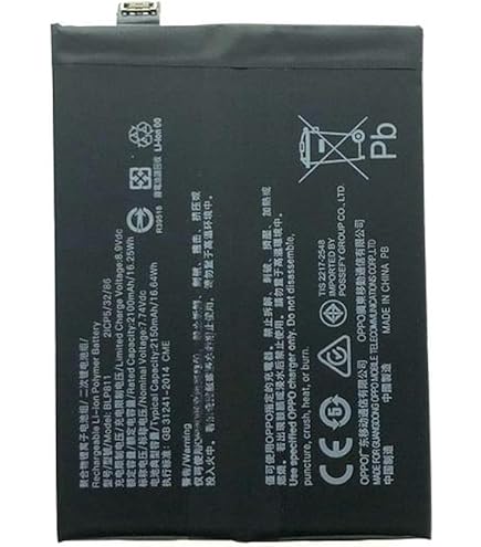 Batteria BLP811 Per OPPO Find X3 Lite CPH2145 – Nuova 4300mAh
