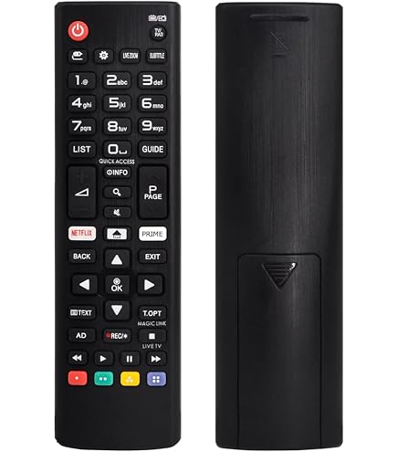 ALLIMITY Telecomando Sostitutivo AKB73975728 Per LG TV 3D: Compatibile Con Modelli 32/39/42/47/49/50/55/60 Pollici - 3