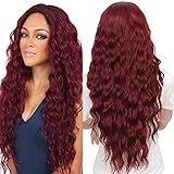 ▲ Hohe Qualität: ATAYOU Frauen Perücke ist 100% Matt Hochtemperaturfaser, hitzebeständige Perücke, Kunstfaser, glänzend und natürlich, sehr schön und wunderschön.