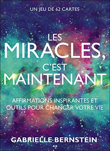 Les miracles c'est maintenant - Affirmations inspirantes et outils pour changer votre vie - Coffret gratuit Les miracles c'est maintenant - Affirmations inspirantes et outils pour changer votre vie - Coffret gratuit
