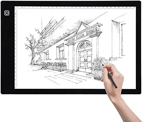 Top Munster A4 Size Portable Light Box Tracer USB LED for Artists Drawing Sketching Animation Stencilling X-rayViewing embroidery tracing patterns
