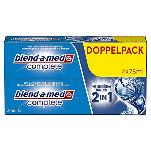 Preisvergleich Produktbild BLEND-A-MED COMPLETE 2IN1 DUOPACK 2X75ML