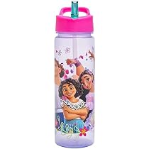 Disney Princess Set di 3 posate in metallo, riutilizzabili, coltello, forchetta e cucchiaio, per bambini, in acciaio inossidabile per alimenti e plastica ABS, con Belle, Tiana e Aurora, per bambini