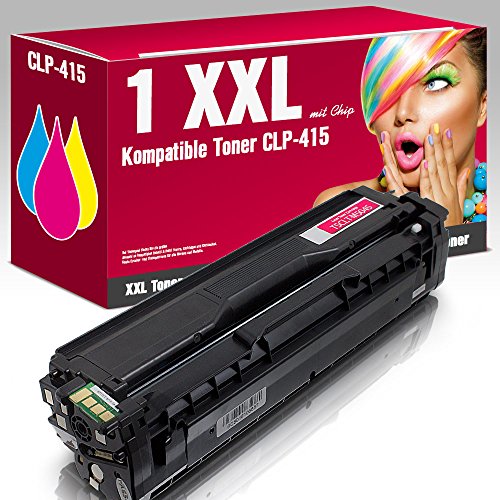 ms-point® 1x Kompatibler Toner für Samsung CLP415 CLP415N CLP415NW CLX4195FN CLX4195FW CLX4195N ersetzt CLT-M504S Magenta