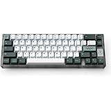 141 Keys PBT Botanical Keycaps Cherry Profile DYE-SUB Suitable for 61/64/68/84/87/96/104/108 Mechanical Gaming Keyboard (Only