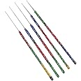 Embroidery Point Combo for Craft and Aari Work, Aari Thread Work Needles (Pack of 5)- Multi Color