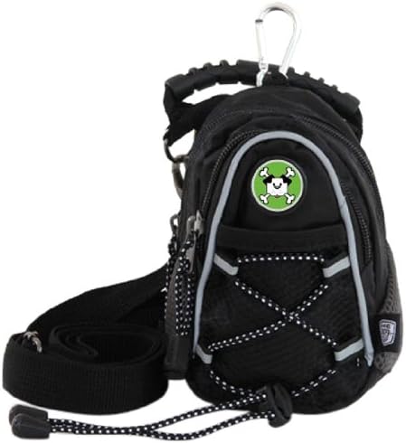 CMC Golf Pooch and Cross Bones Mini Daypack, Black
