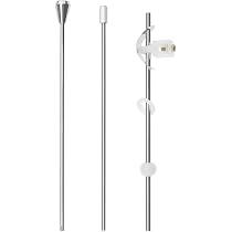 Bouchon Lavabo Universel Frogetu 40mm - Laiton Avec Joint Caoutchouc Pour Évier Cuisine/Salle De Bain