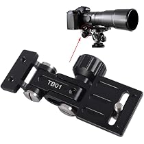Piastra a sgancio rapido per fotocamera teleobiettivo supporto