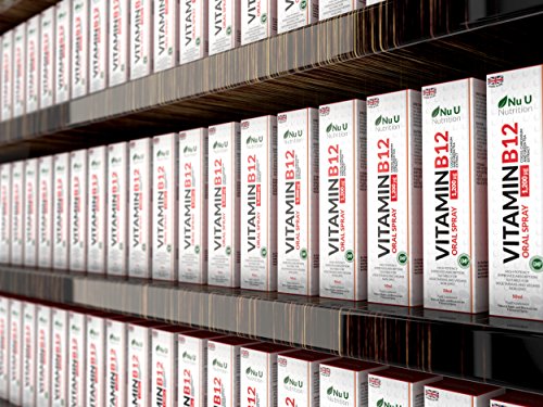 Vitamin B12 Spray | 1,200 µg 50ml Spray with CoQ10, Chromium and Green Tea Extract | Natural Apple and Blackcurrant Flavour | Improved Absorption | Vegetarian and Vegan Vitamin B12 by Nu U Nutrition - Image 5