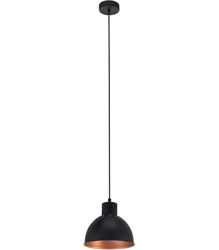 Relaxdays Pendelleuchte Metall – Vintage Hängelampe Mit E27 Fassung, Grau/silber, 126 Cm Lang, Ø 31 Cm