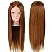 Neverland Beauty 24" 50% Real Human Hair Hairdressing Cosmetology Mannequin Manikin Training Training Head With Clamp Stand