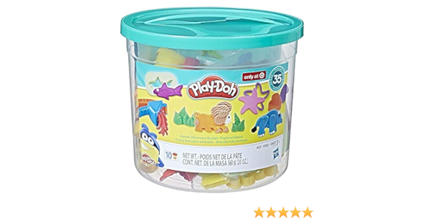 play doh animal discovery bucket