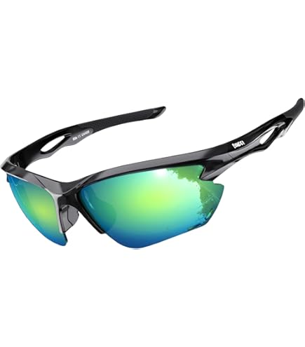 Occhiali Da Ciclismo Polarizzati UV400 - Unisex, Antivento, Leggeri 31g - Foto 3