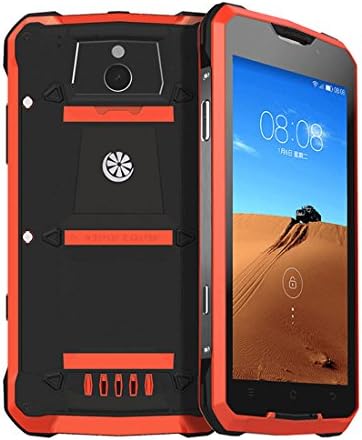 Rugum V1 Outdoor 4G Unlocked Smartphone,Rugged Mobile Phone,IP68 Waterproof,Shockproof,Dustproof,Android 4.4,2000mAh Battery,5.0inch Display (Orange)