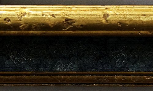 Spiegel Wandspiegel Badspiegel – Genua Schwarz Gold 4,3 – handgefertigt – 200 Größen zur Auswahl – Antik, Barock – 60 x 90 cm AM - 2