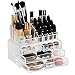 Beautify Acrylic Cosmetic Makeup Organiser - 20 Sections with 4 Drawers