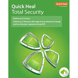 Quick Heal | Total Security | 1 User | 1 Year | Email Delivery in 2 hours - no CD