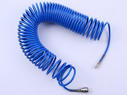 Druckluftschlauch Spiralschlauch Luftschlauch 5x8mm 10m 15m 20m Länge flexibel (20m) - 5