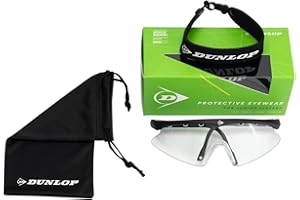 DUNLOP SPORTS Dunlop Squash Eyewear - Nachwuchsspieler, Schwarz