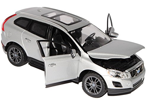 Volvo Xc60 Xc 60 Silber 1/24 Rastar Modellauto Modell Auto - 4
