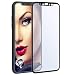 Produktbild mtb more energy® Gewölbtes Premium 3D Schutzglas Anti-Blue-Light für Apple iPhone X (5.8'') | Schwarz | Kantenschutz | Curved Display Glasfolie