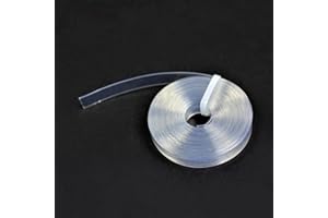 YANTAISIYU Pegamento de Queratina de fusión italiana de 0,9 * 300 cm para la extensiones de pelo (Transparente)