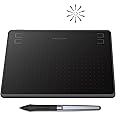 HUION HS64 Graphics Drawing Tablet with Battery-Free Stylus for android Windows macOS