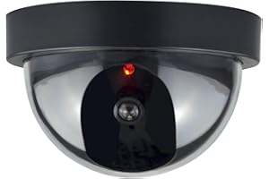 Cámara Falsa con Sensor de Movimiento Dome Dummy LED