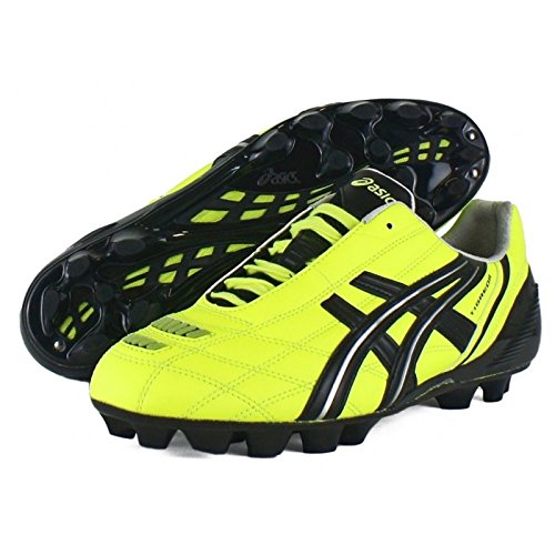 ASICS - SCARPE CALCIO ASICS TIGREOR GIALLO FLUO NERO - GIALLO, 8