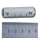 Veroda Rustless Iron Tattoo Grip Tubes / Non-Slip, High-Polished, Knurled Professional Tattoo Machine Grip--Screws and Back-Stems Included