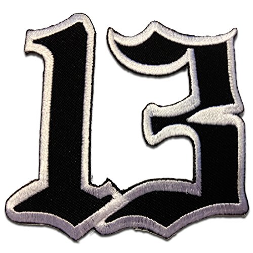 Lucky 13 Patch ''8 x 7 cm'' - Parche Parches Termoadhesivos Parche Bordado Parches Bordados Parches Para La Ropa Parches La Ropa Termoadhesivo Apliques Iron on Patch Iron-On Apliques