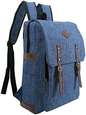 Echofon Canvas BackpackS Laptop Case Computer Bag Backpack Daypack Sports Bag Holdall Hiking Camping Bag