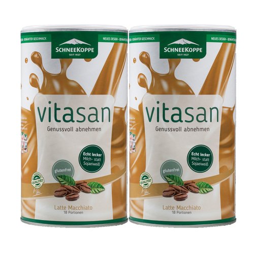 Preisvergleich Produktbild Vitasan Sparset Latte Macchiato 900 g Pulver
