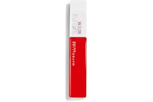 MAYBELLINE NEW YORK Maybelline New-York – Rouge à Lèvres Mat Liquide – Longue Tenue – Superstay Matte Ink – Teinte : Dancer (118), 5 ml