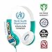 Price comparison product image BuddyPhones Volume Limiting Kids Headphones | Durable, Comfortable & Customizable | Built in Headphone Splitter | Ideal for iPad, Fire, Computers and Tablets | Green