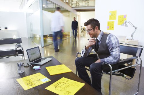 Big Pad, 11 x 11, Bright Yellow, 30 Sheets/Pad, Sold as 1 Pad - 4