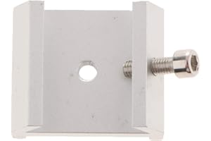 P Prettyia Finder Shoe Viewfinder Base for Astronomical Telescopes, Silver