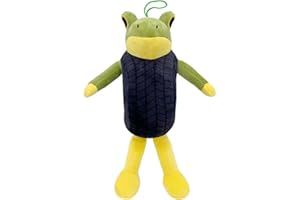 Benolls Tung Tung Tung Sahur Plush,2025 New Tralalero Tralala Plush,Italian Brainrot Stuffed Figure Pillow Gift for Fans (Frog)