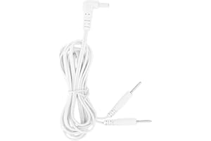 LOCKISH Tens Machine Ear Clip,2.35mm Vagus Nerve Stimulators Ear Clips, Tens Electrode Lead Wires Connecting Cable for Tens Machine Digital Massage Machine