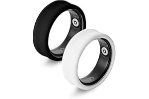 Ainiv Smart Ring Protector, Custodia Protettiva Smart Ring Silicone Compatibile con Oura Ring Gen 4 / Gen 3 / Gen 3 Horizon/Ultrahuman Ring Air, AntiGraffio Elastico